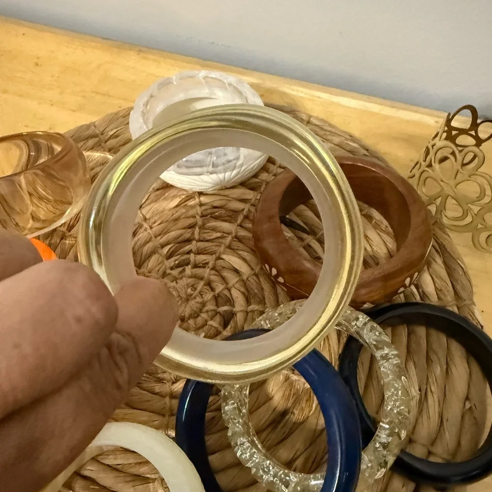 Vintage Bangle Bracelet Set of 12 - Picture 9 of 12